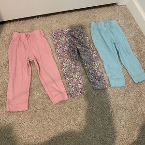 24 months baby girls pants bundle
